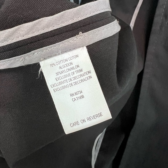 BCBGMAXAZRIA Black Trench Coat, Size XXS – Never Worn - Picture 6 of 7